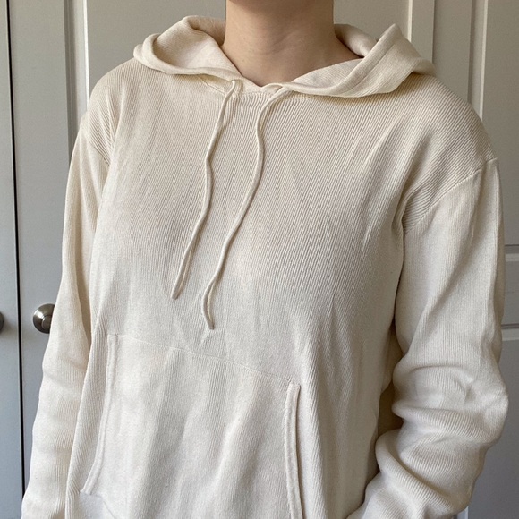 90s Ralph Lauren Knit Hoodie (M) - Picture 5 of 16